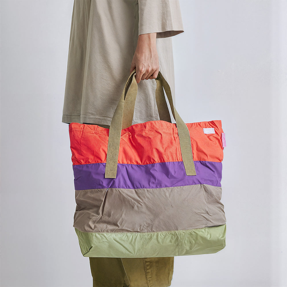 HÄDDEN Reversible Colorblock Tote Orange©