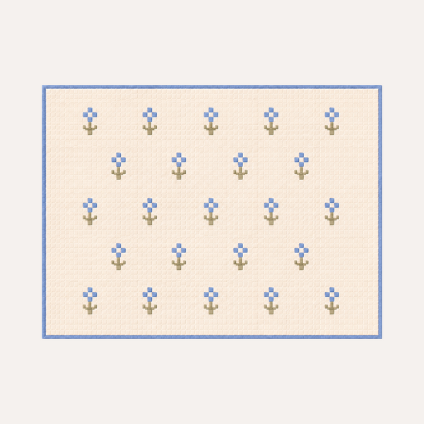 HÄDDEN Pixel Flower Sofa Cover – Pre-Order