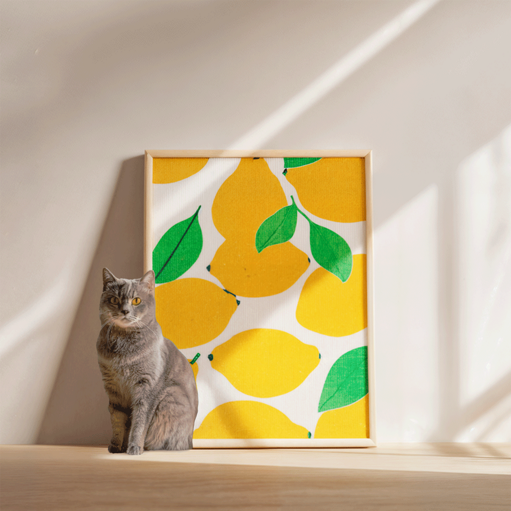 HÄDDEN Cat Scratching Post©- Lemon