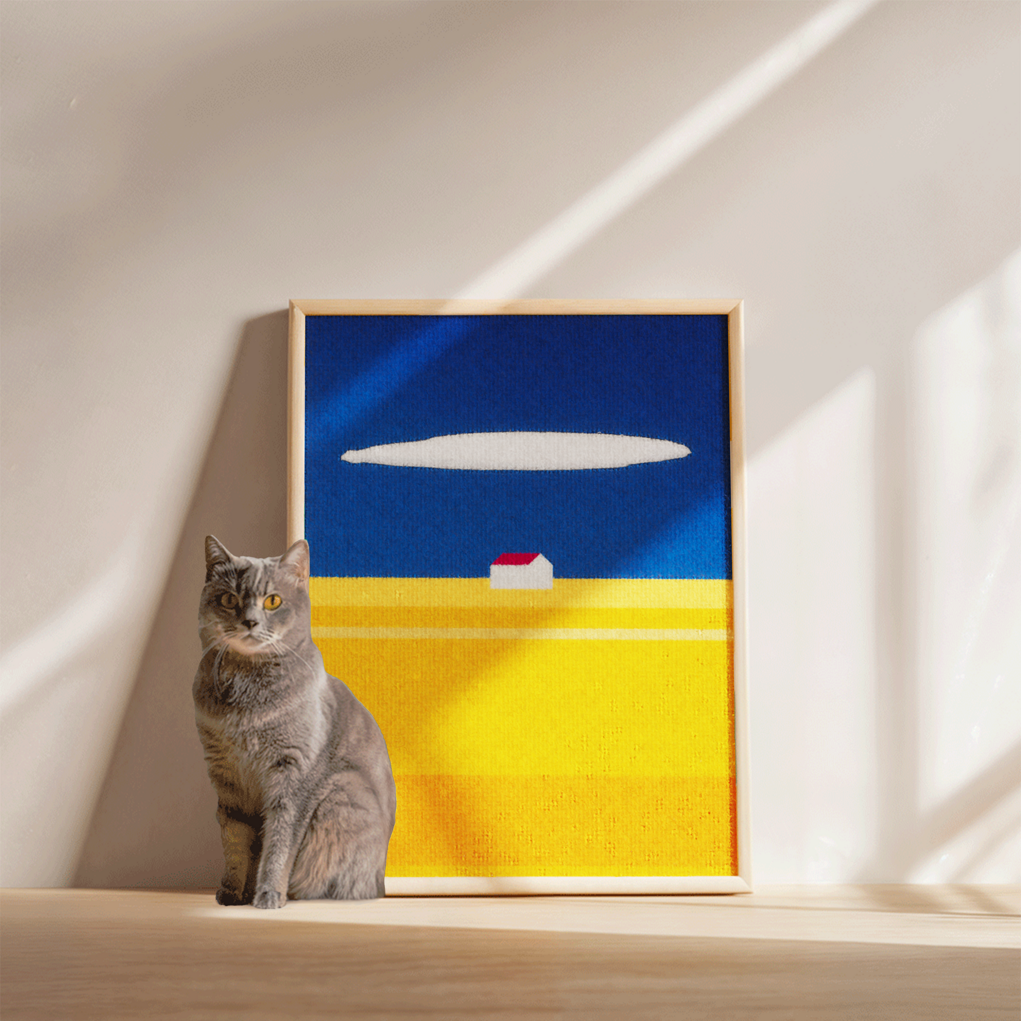 HÄDDEN Cat Scratching Post© - House