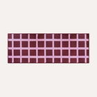 HÄDDEN Pink Grid cat runner on a warm light background