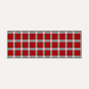 HÄDDEN Plaid cat runner on a warm light background