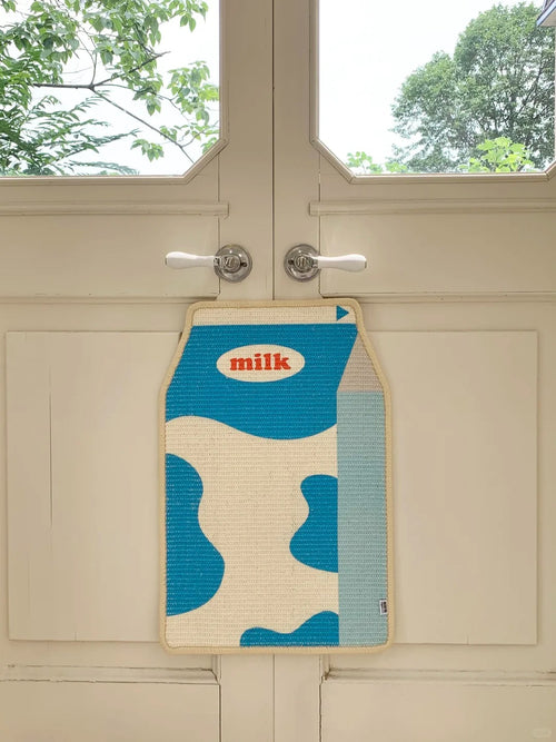HADDEN Milk Sisal Cat Scratcher Mat